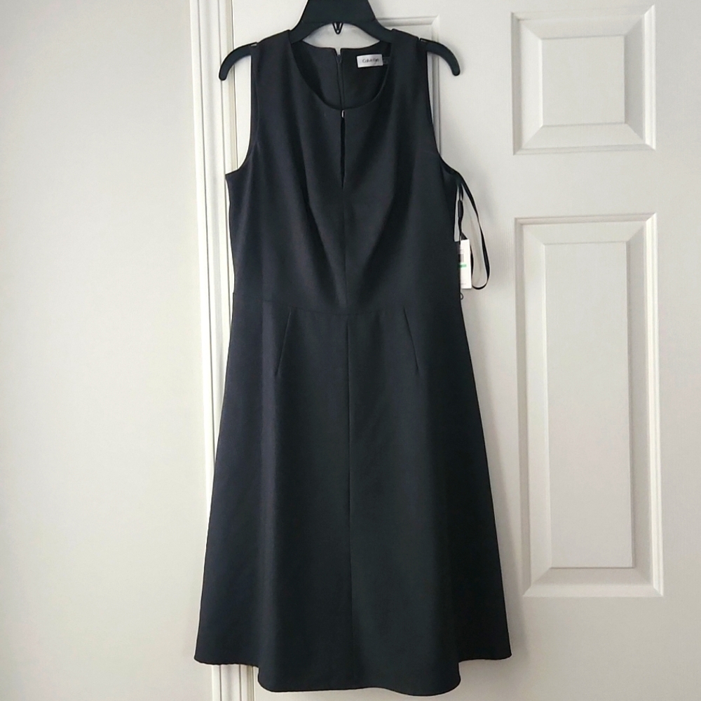 Calvin Klein gray dress